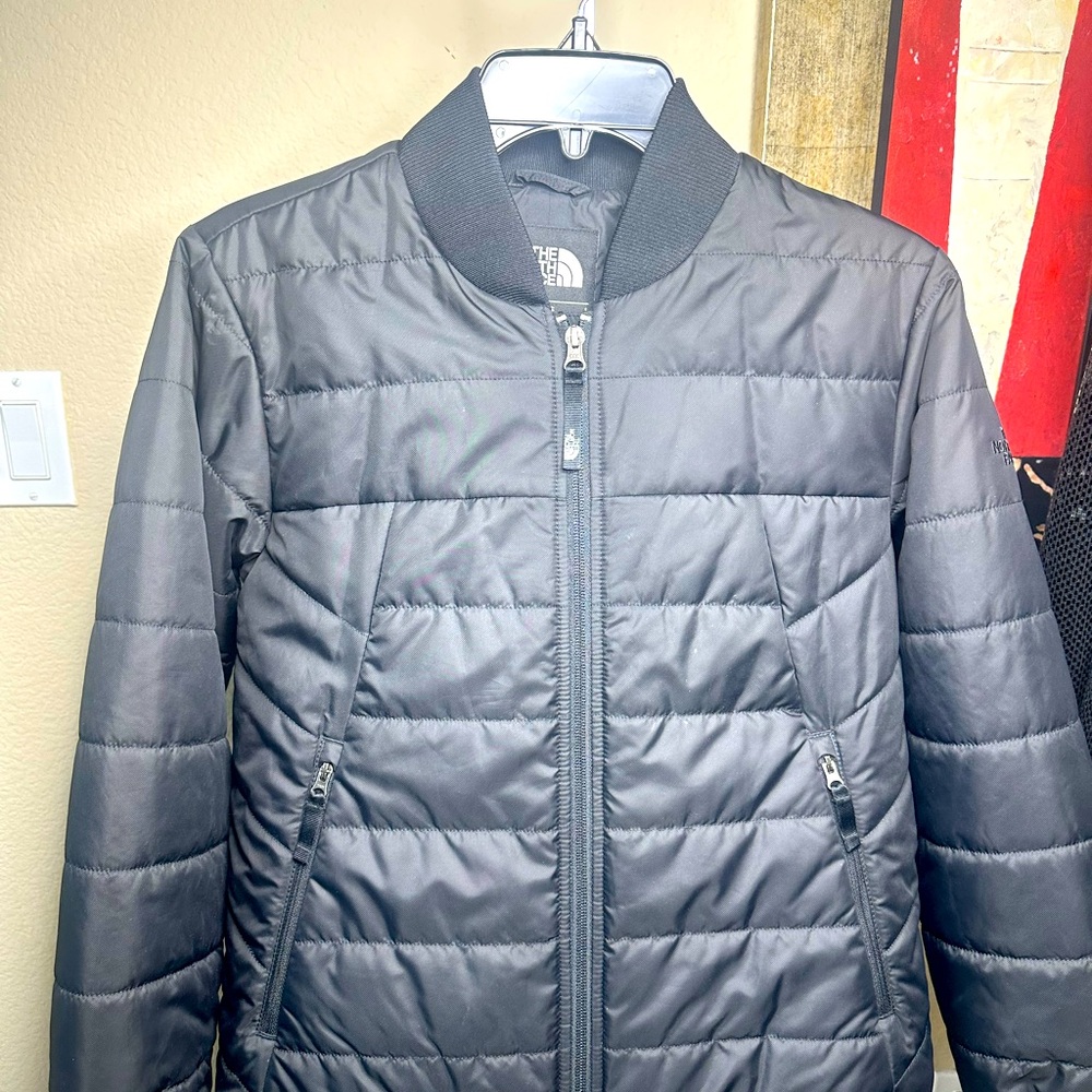 The North Face Boys Jacket, Black, Size L